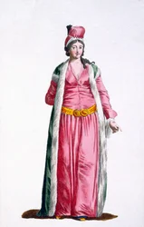 Szlachcianka ze Smyrny w Turcji, 1780